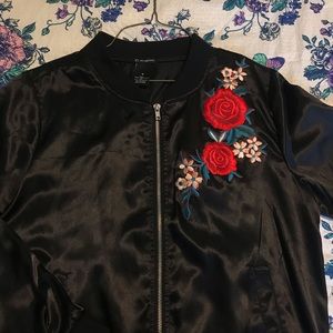 Black Bomber Jacket
